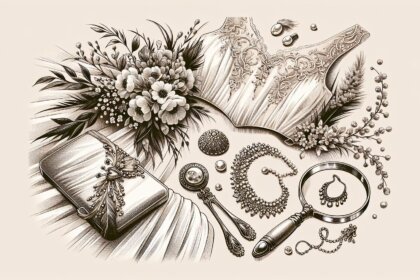 Dodatki vintage do sukni ślubnej – elegancja, której szukasz!