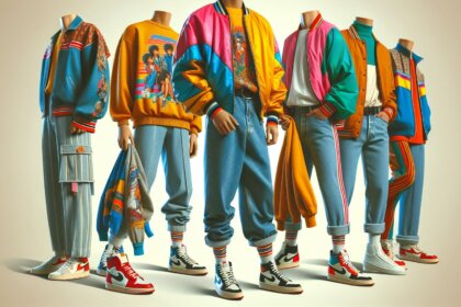 Vintage moda męska lata 80: Charakterystyka stylu, który wraca!