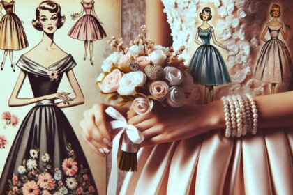 Sukienki vintage z lat 50 na wesele: Klasyka, która przyciąga spojrzenia!